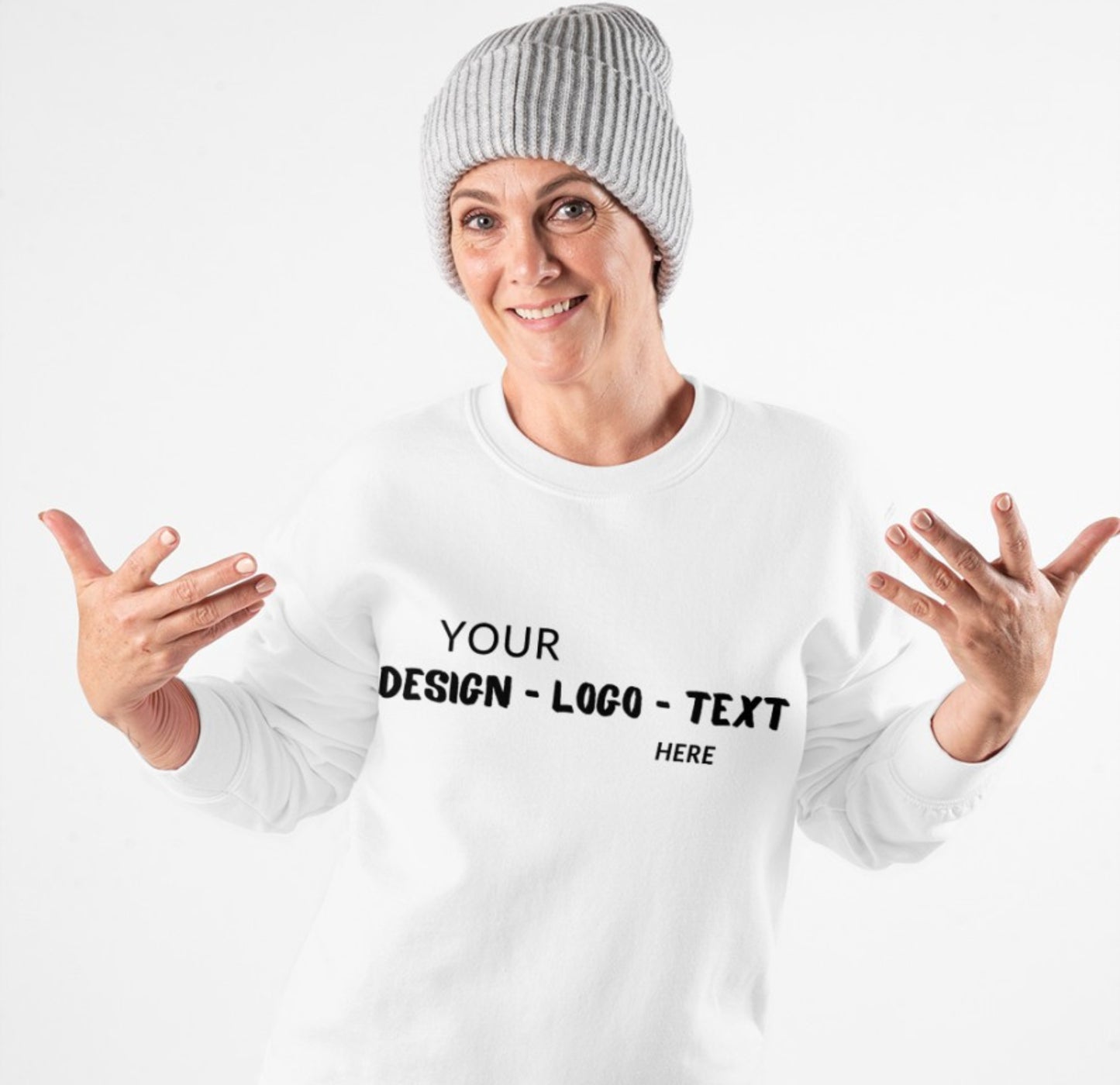 Personalisiere Dein Produkt - Organic Sweatshirt