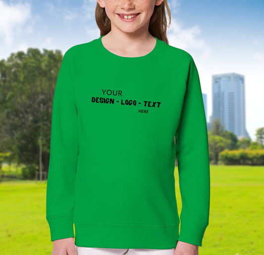 Personalisiere Dein Produkt - Kids Organic Sweatshirt