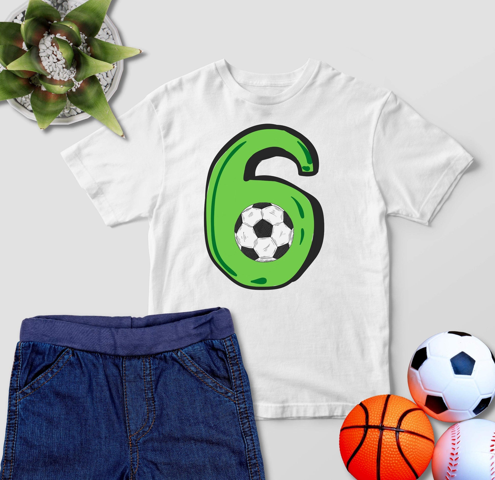 6. Geburtstag Outfit - Fußball - Kids Premium Shirt-6 Jahre,6.Geburtstag,fußball,fußballer,geburtstag,geburtstagsgeschenk,geburtstagsoutfit,Geschenk,geschenkidee,jungen,kind,mädchen,perfekte grafik,rasenballsprot,sechs Jahre alt,sechsjährig,sechster Geburtstag,trendy,unisex,wunderschönes Design