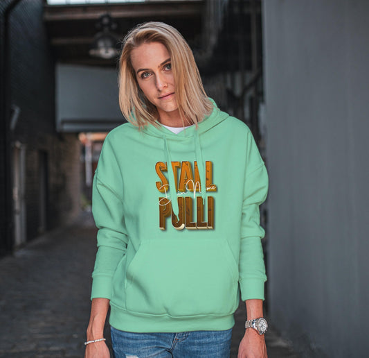 Stall Pulli - Personalisiert Reiterin Pferdesport Pferdenarr Pferderennen - Organic Hoodie