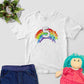 5. Geburtstag Outfit - Regenbogen - Kids Premium Shirt-5 Jahre,5.Geburtstag,bunt,bunter Regenbogen,farbspektrum regenbogen,fünf Jahre alt,fünfjährig,fünfter Geburtstag,geburtstag,geburtstagsgeschenk,geburtstagsoutfit,Geburtstagsshirt,Geschenk,geschenkidee,jungen,kind,Kindergeburtstag,mädchen,perfekte grafik,Rainbow,Regenbogen,trendy,unisex,wunderschönes Design