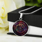 Nordische Halskette mit Gravur: Wikinger Schmuck mit Vegvisir Anhänger - Personalisierte Kette als Hommage an Deine Schildmaid Walküre