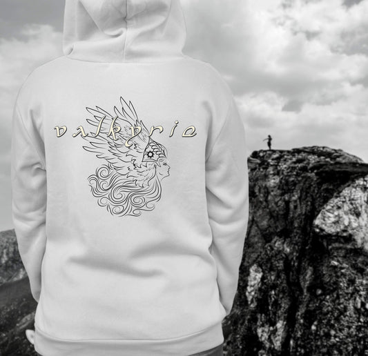 Cooles Wikinger-T-Shirt, Walküre-Shirts, Walhalla-Shirt, Bio-Baumwoll-Kurzarm-Valkyrie-Shirt, nordisches Mythologie-Geschenk - Organic Zipper-Futhhark,Odin,Rune,Schildmaid,See You in Valhalla,Söhne Odins,Thor,Valhalla Rising,Valknut,vegvisir,Vikings Tshirt,Walhalla,walküre,wikinger,Wikinger Frau,Wikinger Kompass,Wikinger Kriegerin,Wikinger mit Helm,Wodan