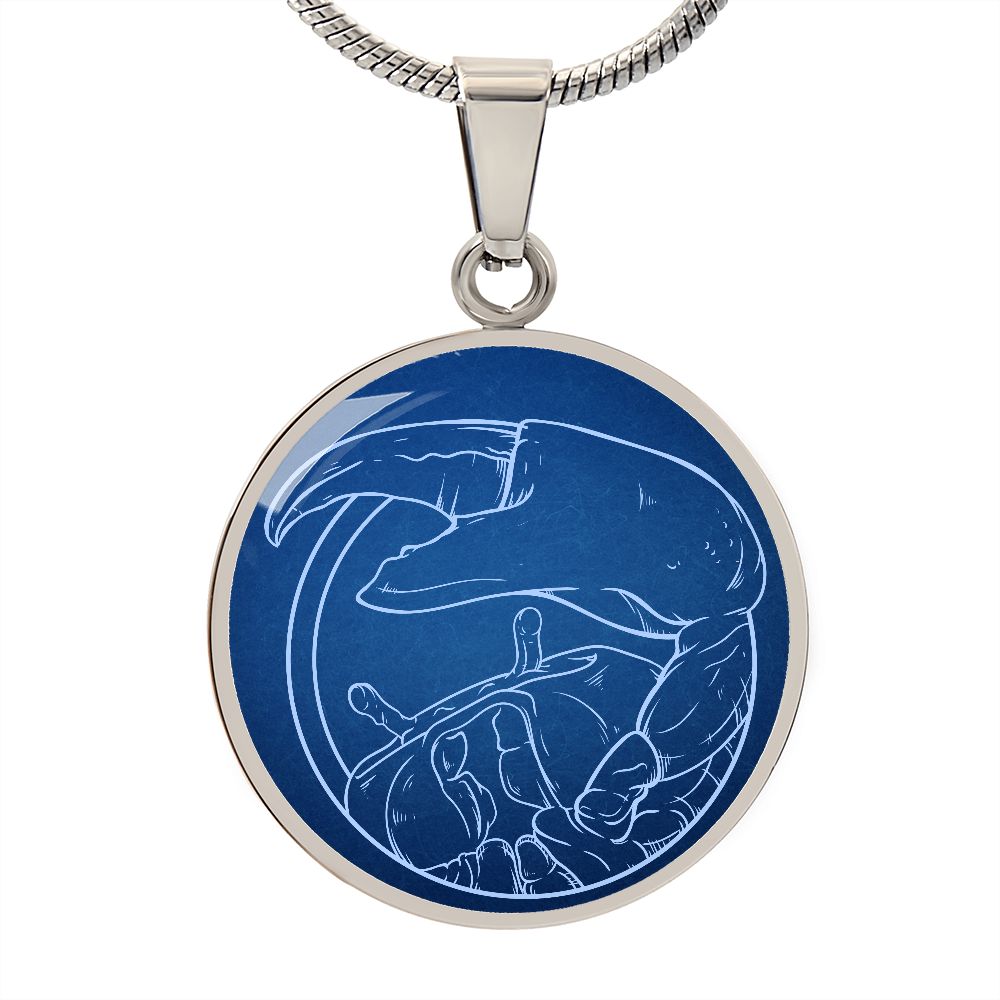 Sternzeichen Geschenk Krebs Sternbild Anhänger Halskette mit Gravur - Einzigartiger Astrologie Schmuck für besondere Anlässe