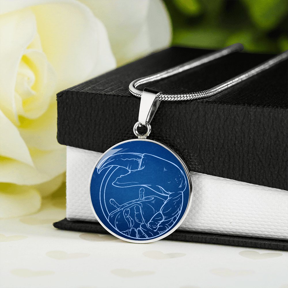 Sternzeichen Geschenk Krebs Sternbild Anhänger Halskette mit Gravur - Einzigartiger Astrologie Schmuck für besondere Anlässe