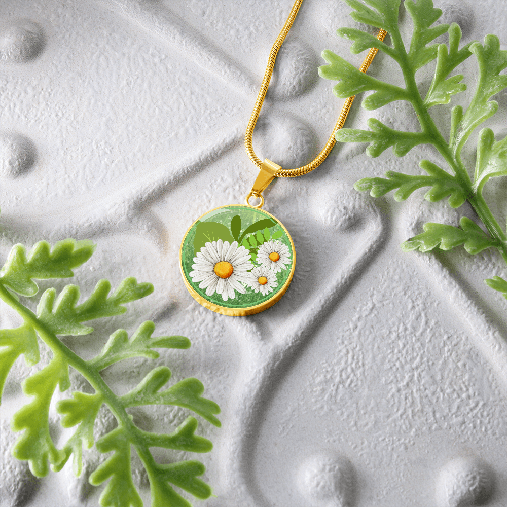 Gänseblümchen-Halskette, Tiny Daisy Kette, Gänseblümchen-Charms, Geschenke für Sie, Kleine Gänseblümchen-Halskette, Blumenkette