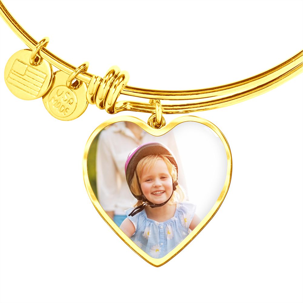 Personalisierter Armreif mit Gravur - Gold & Silber mit Schmuckschachtel perfekt zum Muttertag