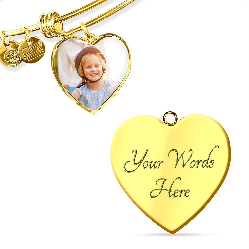 Personalisierter Armreif mit Gravur - Gold & Silber mit Schmuckschachtel perfekt zum Muttertag