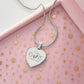 Personalisierte Namenskette für Babyparty & Taufe - Geschenk für Mama, Weihnachten & Erinnerung an Sternenkind