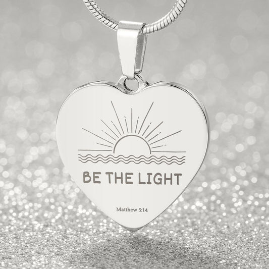 Sei das Licht Matthäus 5:14 Geschenk für Christen Bibelvers