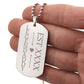 Legendaddy Herren Kette mit Wunschjahr, perfekt für Vatertag oder als Geburtstagsgeschenk