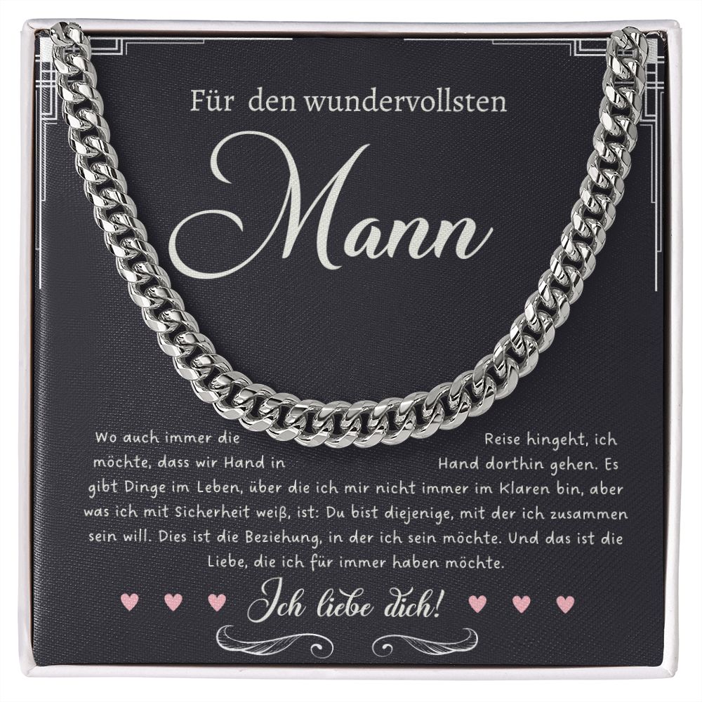 Jahrestag oder einfach so Geschenk für Ihn - Wohin auch immer die Reise geht