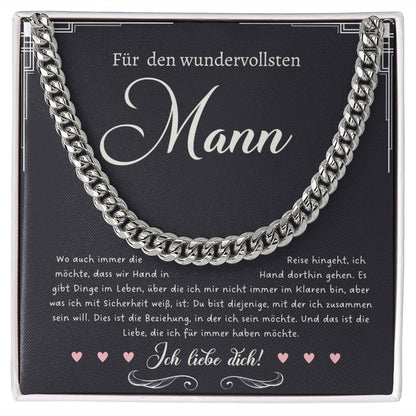 Jahrestag oder einfach so Geschenk für Ihn - Wohin auch immer die Reise geht