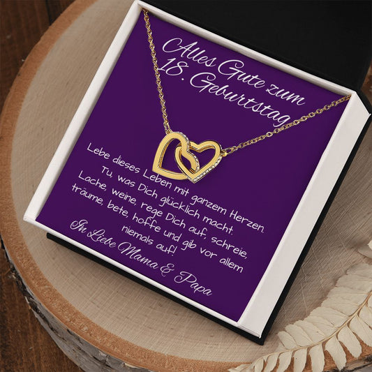 18. Geburtstag Geschenk Schmuck von Mama und Papa