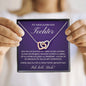 Geschenk für Tochter - Dein Herz ist eine Mine der Liebe und des Lachens