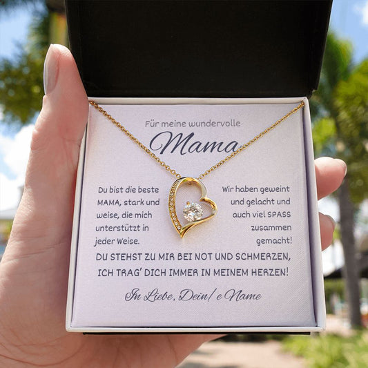 Mama Halskette | 14k Gold Mama Halskette | Mutter Halskette | Muttertag Geschenk | Neue Mutter Halskette