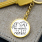 Schlüsselanhänger mit Gravur Mir reichts Ich geh reiten! Personalisierbar