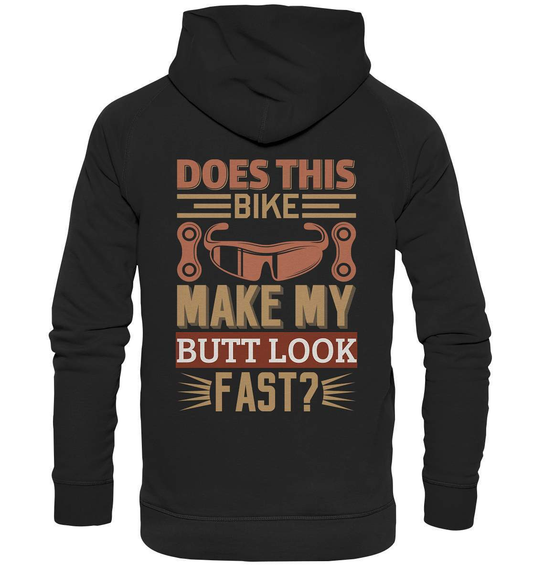 Fahrrad Does this Bike Make my Butt Look fast? - Basic Unisex Hoodie XL-bike,bike damen,Bike Make my Butt Look fast,e-bike trekking,fahrrad,fahrrad damen,fahrrad einfach,fahrrad fahren,fahrrad herren,fahrrad test,fahrradbekleidung,fahrradtour,mountainbike