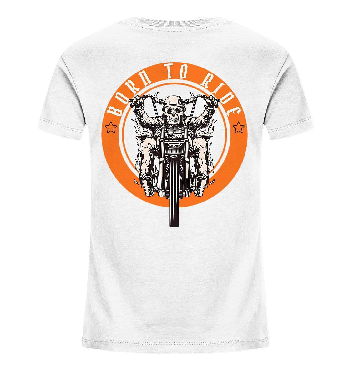 Born To Ride - Biker Motorrad Motorradfahrer Geschenk - Kids Organic Shirt-ausfahrt,bike,biker,biker outfit,biker shirt,born to ride,cafe racer,chopper,coole,dirt bike,fun,funny,humor,lustig,lustige,moped,motocross,Motorrad,motorrad tour,motorradfahren,motorsport,simson,v2,zweirad