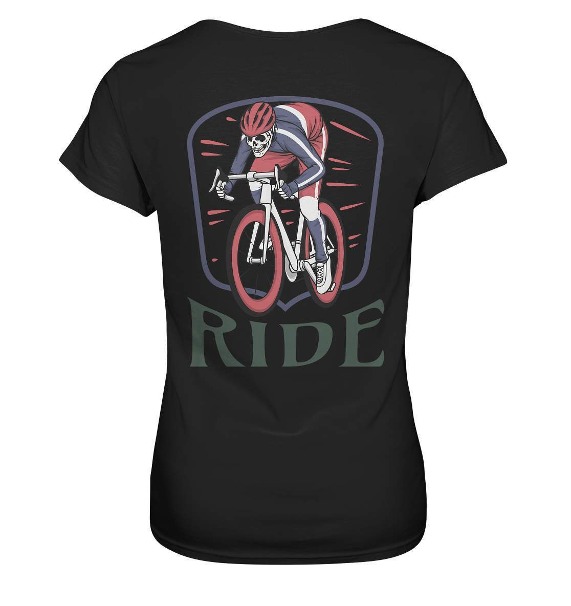 Fahrrad Ride - Ladies Premium Shirt-bike,bike damen,e-bike trekking,fahrrad,fahrrad damen,fahrrad einfach,fahrrad fahren,fahrrad herren,fahrrad test,fahrradbekleidung,fahrradtour,mountainbike,Ride