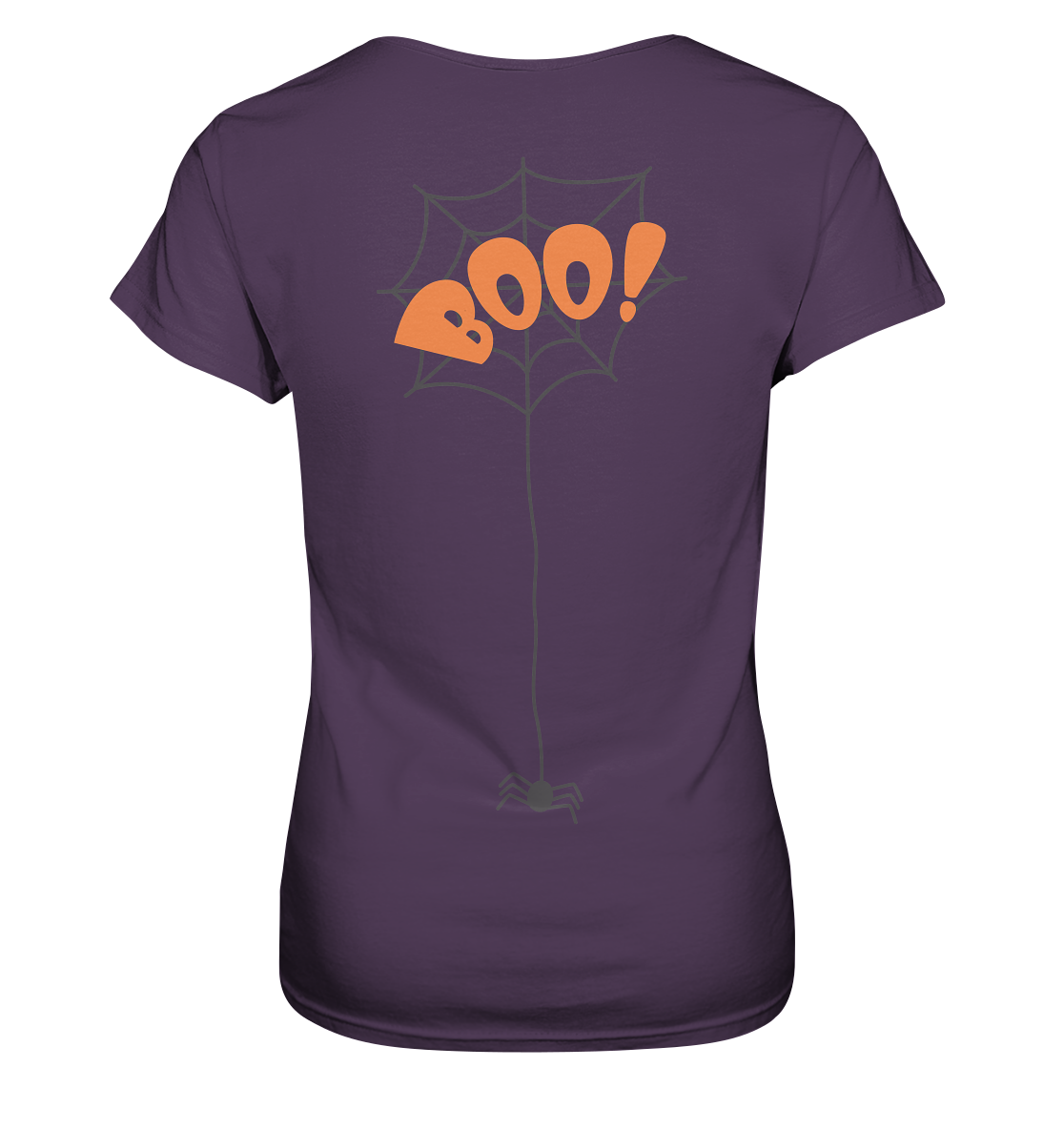 Halloween Shirt, Boo Halloween, Herbst T-Shirt, Kürbis Gesichter Shirt, Halloween Outfit, Spinnenetz, Halloween Kostüm beidseitig