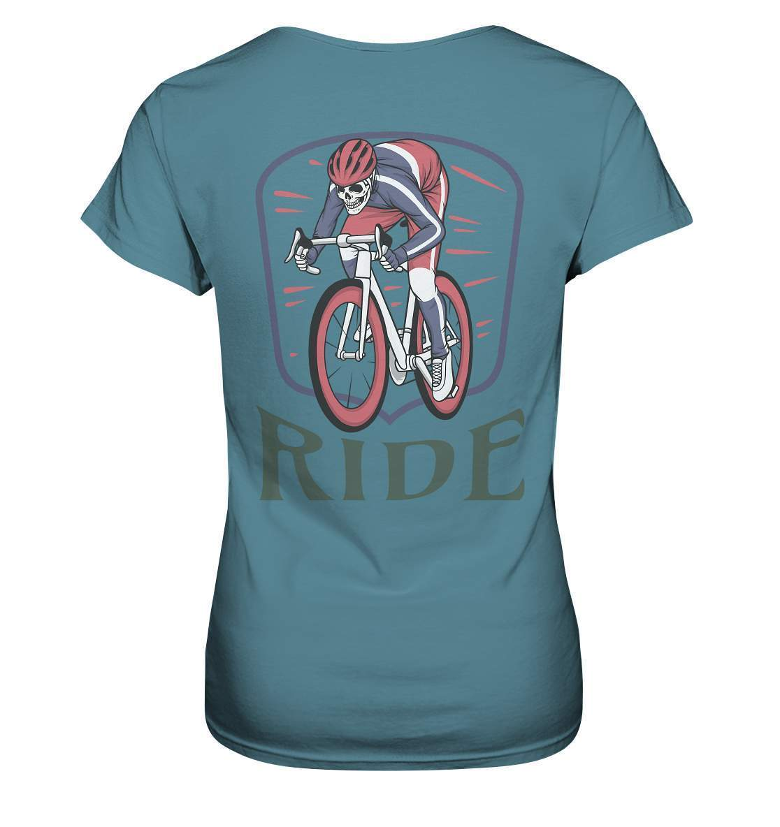 Fahrrad Ride - Ladies Premium Shirt-bike,bike damen,e-bike trekking,fahrrad,fahrrad damen,fahrrad einfach,fahrrad fahren,fahrrad herren,fahrrad test,fahrradbekleidung,fahrradtour,mountainbike,Ride