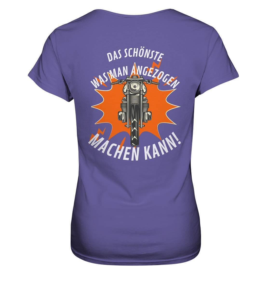 Das Schönste, was man angezogen machen kann - Ladies Premium Shirt-ausfahrt,bike,biker,biker outfit,biker shirt,born to ride,cafe racer,chopper,coole,dirt bike,fun,funny,humor,lustig,lustige,moped,motocross,Motorrad,motorrad tour,motorradfahren,motorsport,simson,v2,zweirad