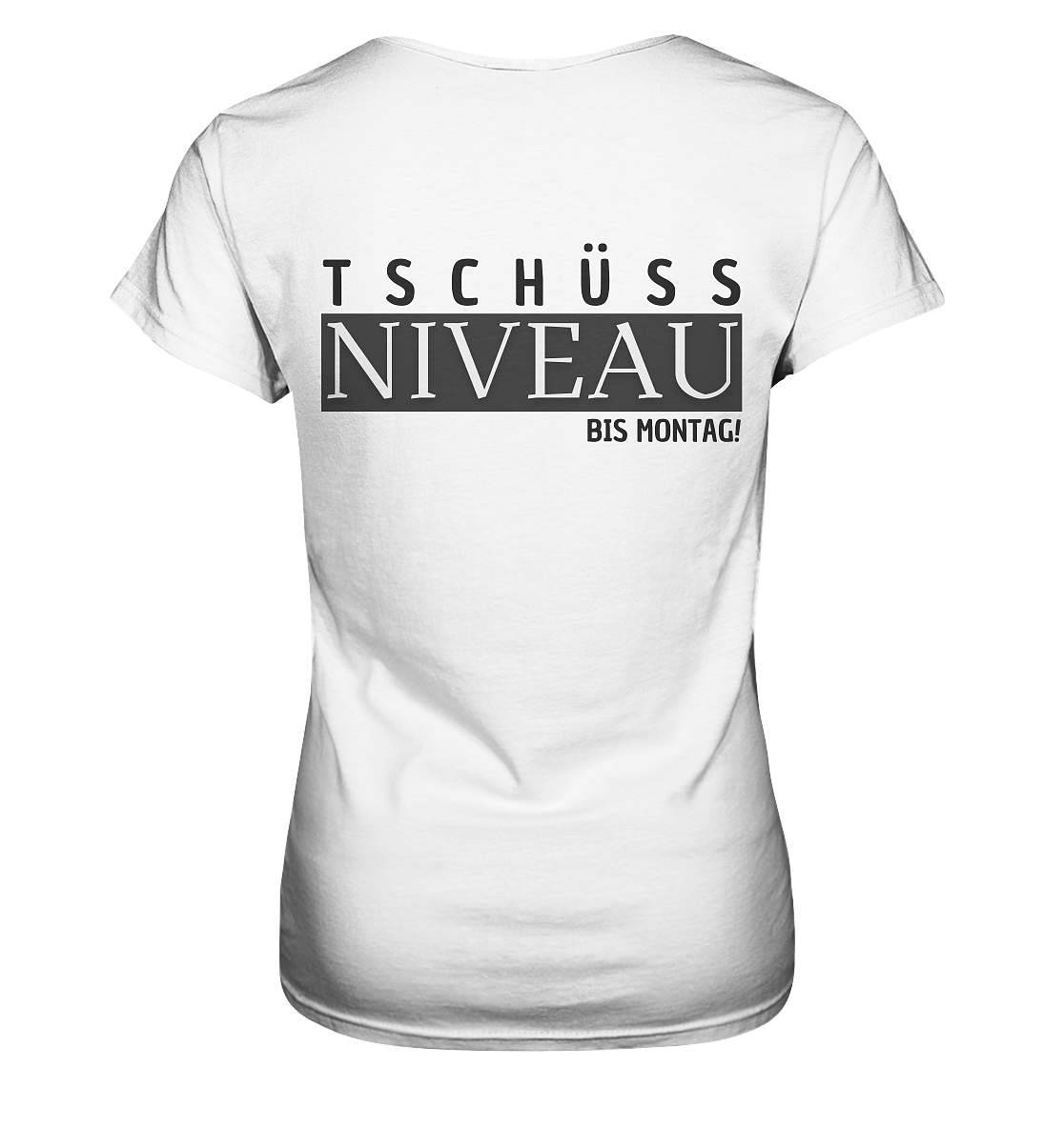 Party T-Shirt Damen Alternativ Grafik Lustig Shirt Frau - Ladies Premium Shirt-cool spiezial kleidung,Festival Outfit,festival party konzert,Funshirt frauen,geburstag geschenkidee,geschenk t-shirt samen lustig,Konzert Kleidung,Konzert motiv t-shirt damen,mama freundin schwester,Party Tshirt,party wochenende,Shirt frau minimalistisch,t-shirt damen lustig Spruch,t-shirt Frau lustig,t-shirt motiv Tschüss Niveau,tshirt Damen festival,tshirt frau alternativ