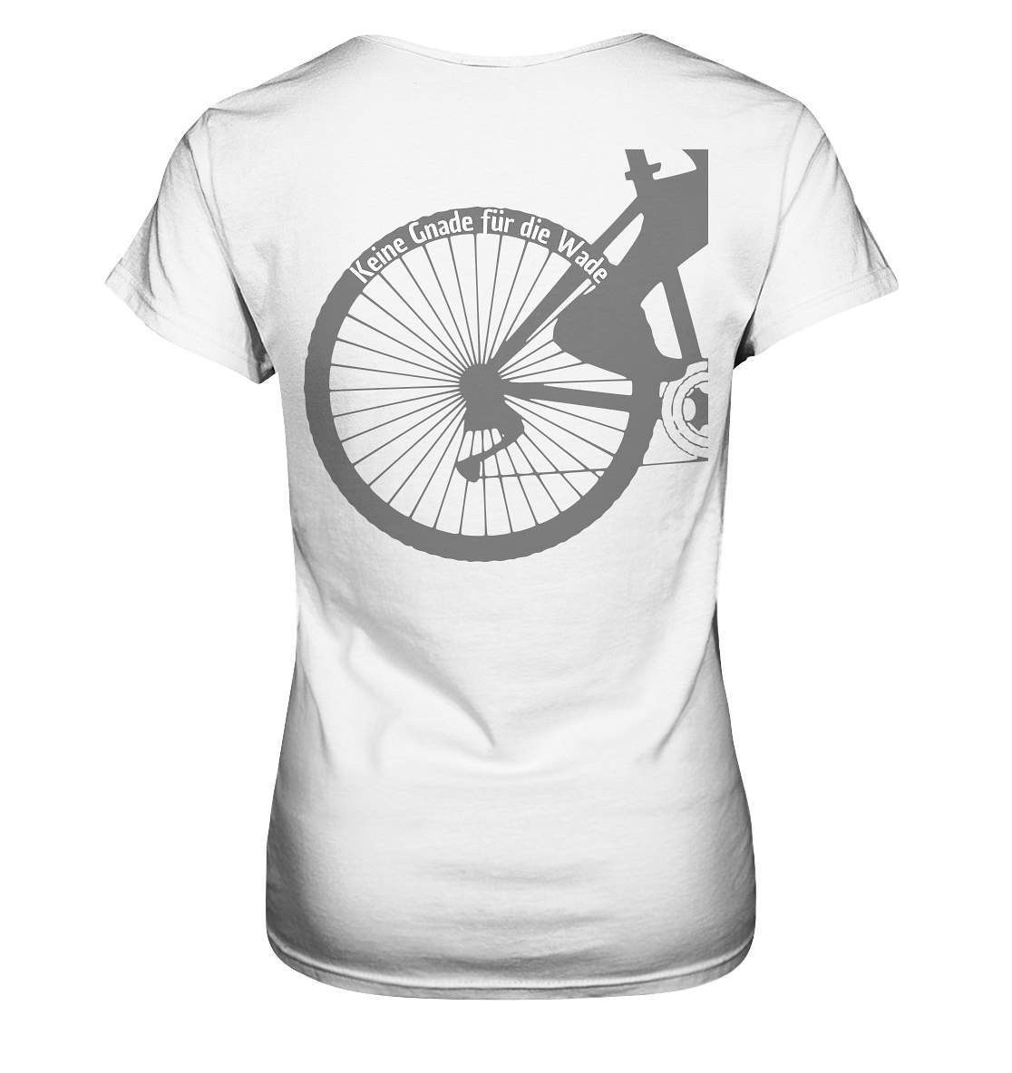 Keine Gnade für die Wade Fahrrad Mountainbike Biker Geschenkidee Fahrrad  - Ladies Premium Shirt-bike,bike damen,e-bike trekking,fahrrad,fahrrad damen,fahrrad einfach,fahrrad fahren,fahrrad herren,fahrrad test,fahrradbekleidung,fahrradtour,Keine Gnade für die Wade,mountainbike