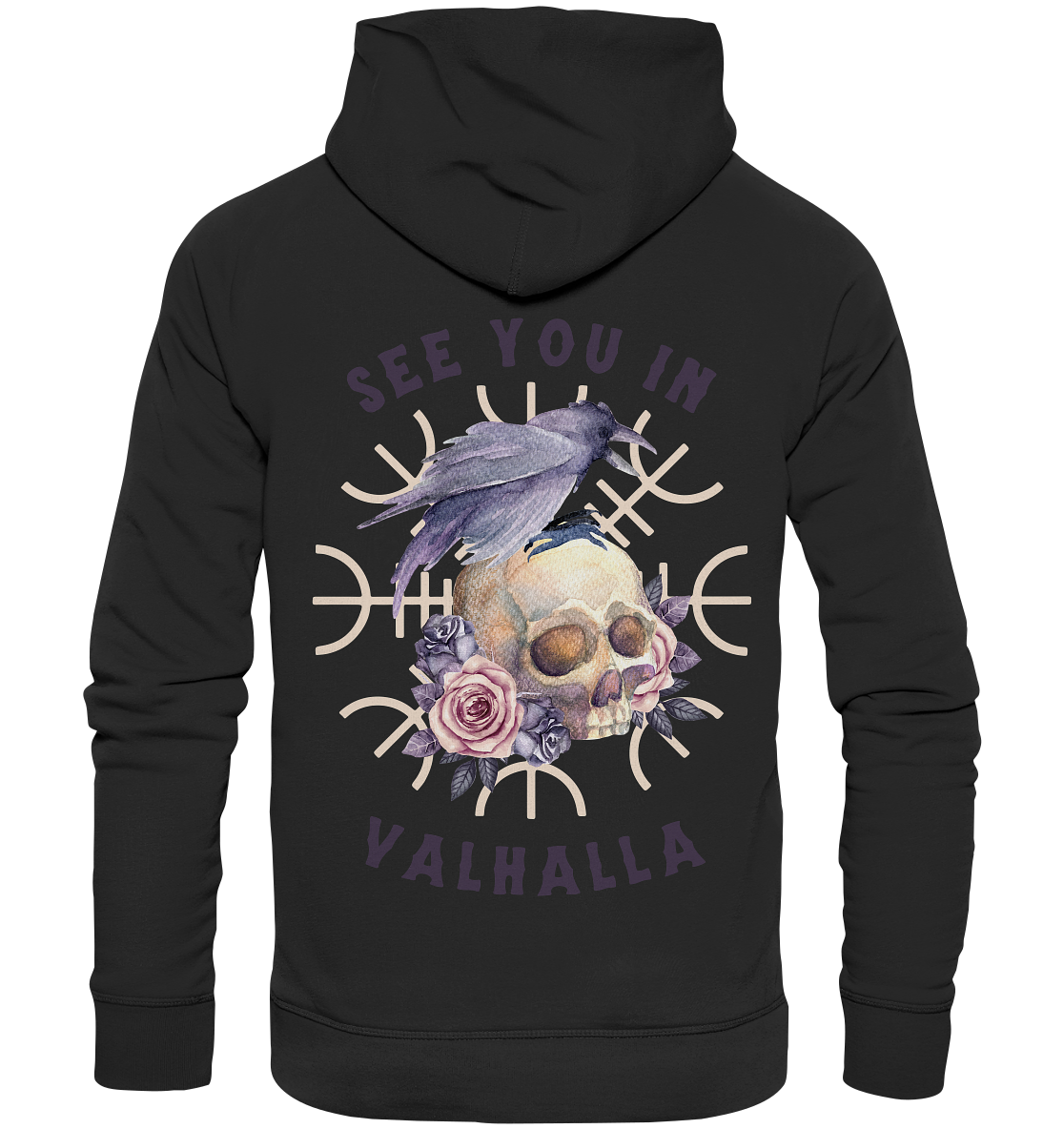 Walhalla Wikinger Hoodie, See you in Valhalla Shirts, Wikinger Rabe Shirt, Vegvisir Shirt, nordisches Mythologie Geschenk