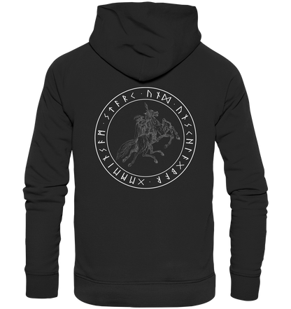 Wikinger Hoodie Gemeinsam stark und unschlagbar Runenschrift - Organic Hoodie