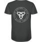 Wikinger Shirt Harte Worte brechen keine Knochen Runenschrift - Organic Shirt