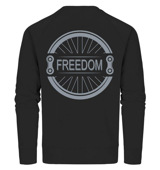 Fahrrad Freedom - Organic Sweatshirt-bike,bike damen,e-bike trekking,fahrrad,fahrrad damen,fahrrad einfach,fahrrad fahren,fahrrad herren,fahrrad test,fahrradbekleidung,fahrradtour,Freedom,mountainbike