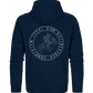 Wikinger Sweatjacke Gemeinsam stark und unschlagbar Runenschrift - Organic Zipper
