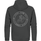 Wikinger Sweatjacke Gemeinsam stark und unschlagbar Runenschrift - Organic Zipper