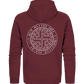 Wikinger Zipper HoodieFurcht ist die Mutter der Niederlage Runenschrift - Organic Zipper