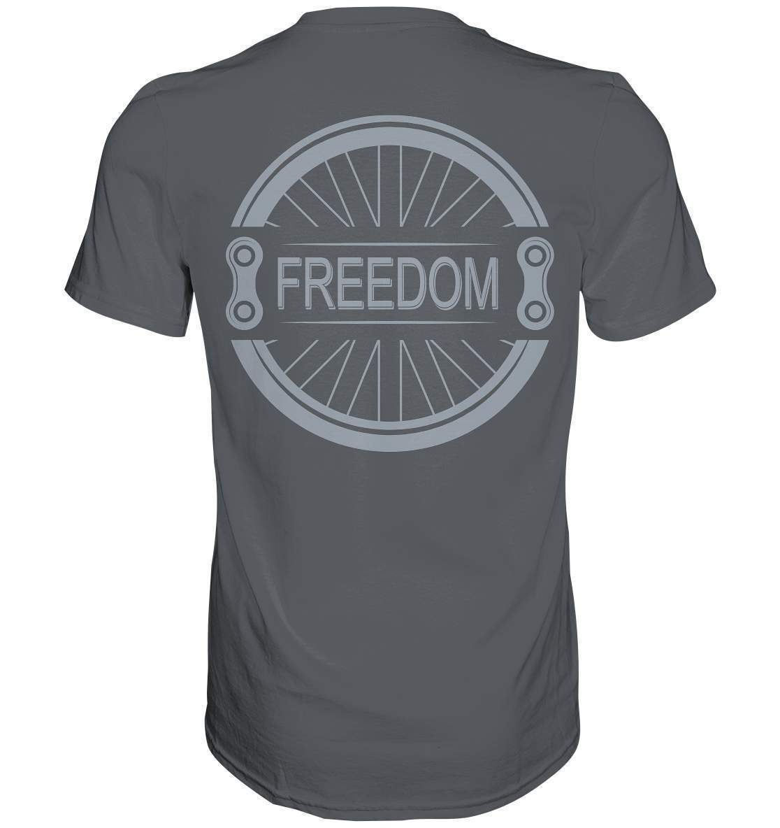 Fahrrad Freedom - Premium Shirt-bike,bike damen,e-bike trekking,fahrrad,fahrrad damen,fahrrad einfach,fahrrad fahren,fahrrad herren,fahrrad test,fahrradbekleidung,fahrradtour,Freedom,mountainbike