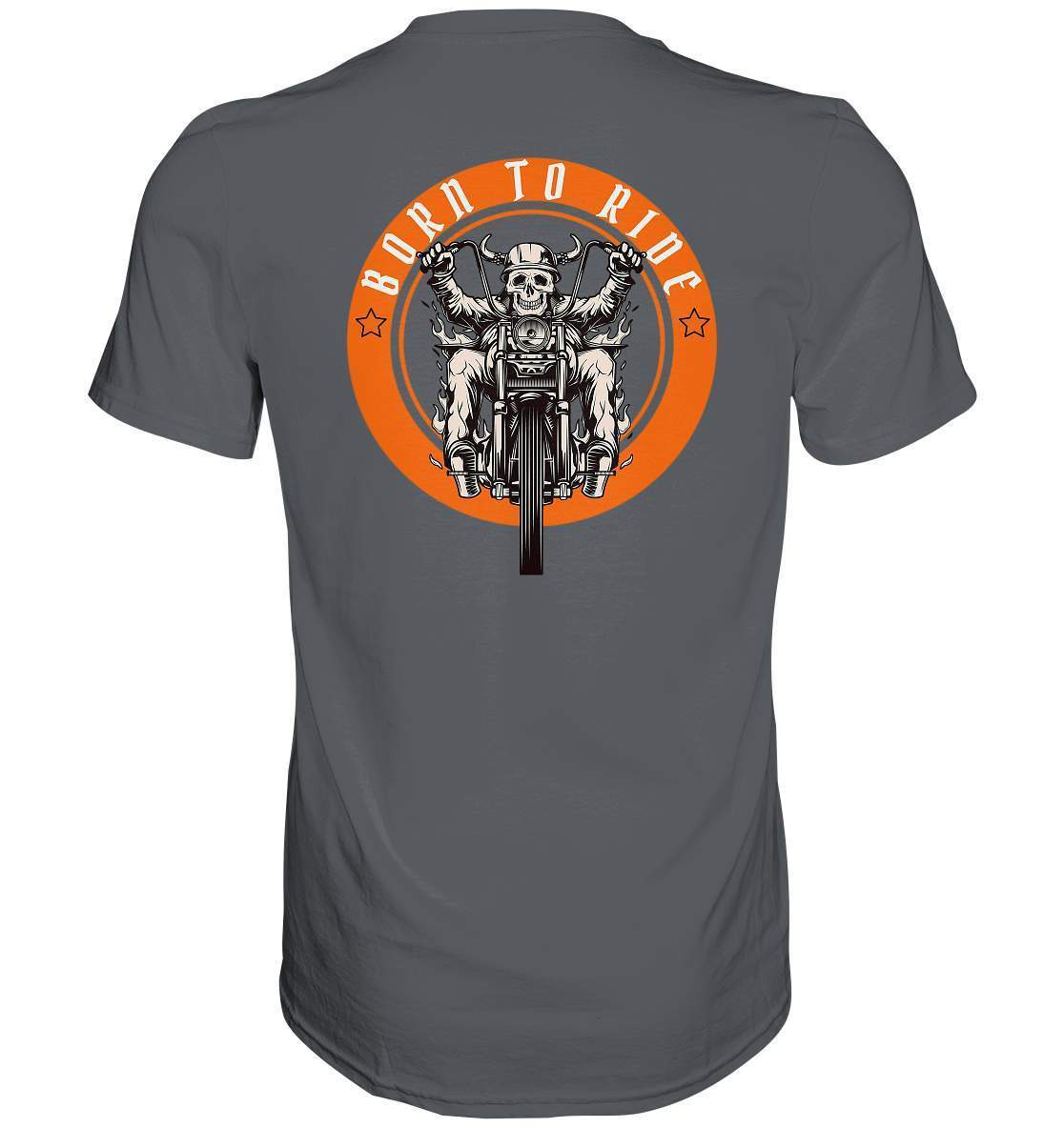 Born To Ride - Biker Motorrad Motorradfahrer Geschenk - Premium Shirt-ausfahrt,bike,biker,biker outfit,biker shirt,born to ride,cafe racer,chopper,coole,dirt bike,fun,funny,humor,lustig,lustige,moped,motocross,Motorrad,motorrad tour,motorradfahren,motorsport,simson,v2,zweirad