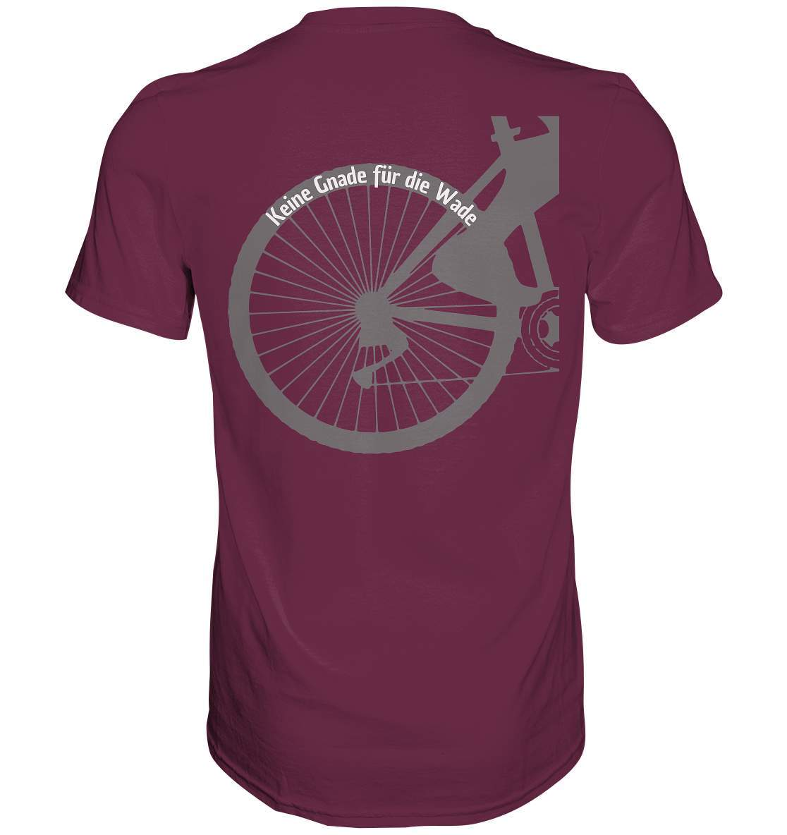 Keine Gnade für die Wade Fahrrad Mountainbike Biker Geschenkidee Fahrrad  - Premium Shirt-bike,bike damen,e-bike trekking,fahrrad,fahrrad damen,fahrrad einfach,fahrrad fahren,fahrrad herren,fahrrad test,fahrradbekleidung,fahrradtour,Keine Gnade für die Wade,mountainbike