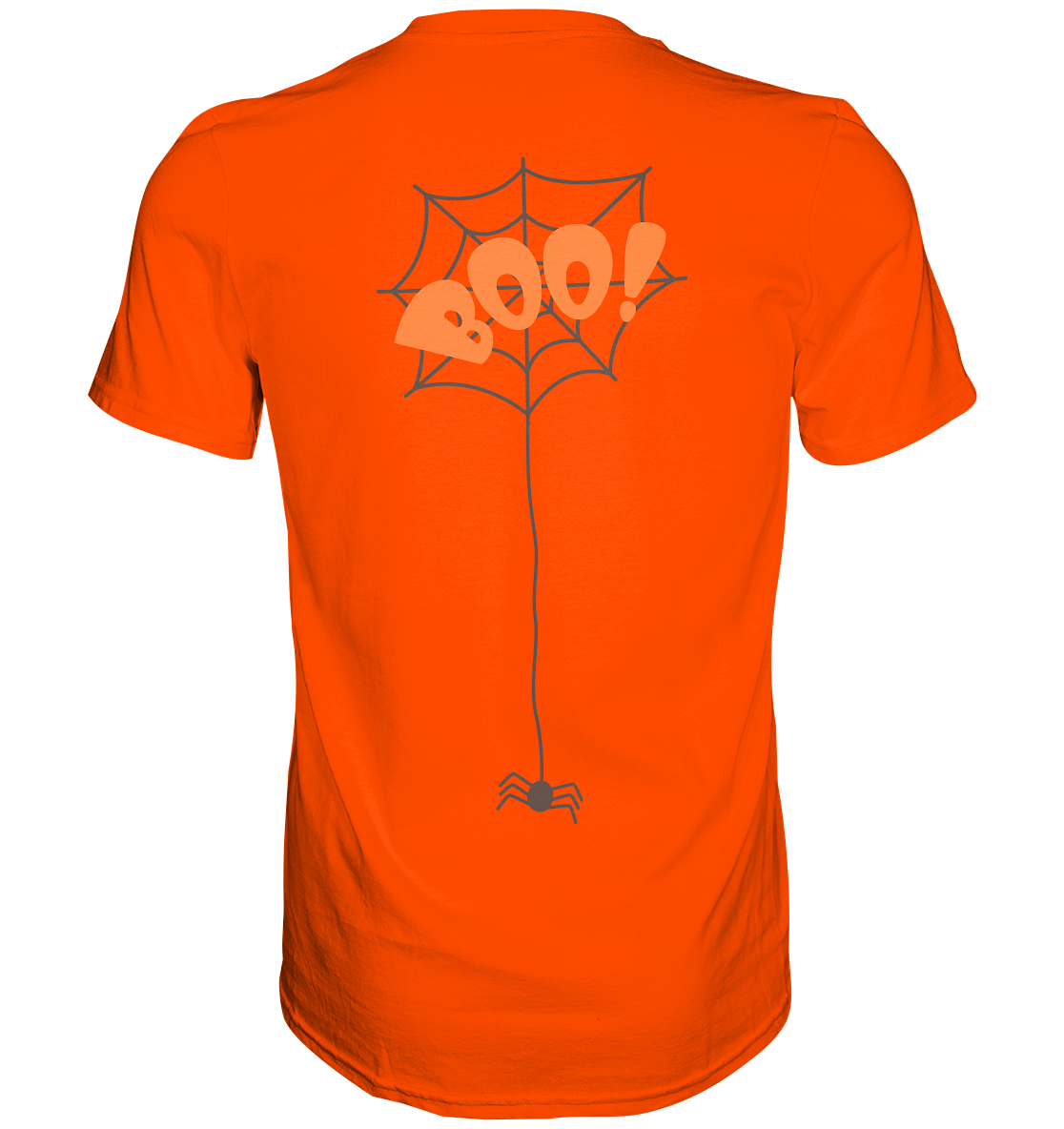 Halloween Shirt, Boo Halloween, Herbst T-Shirt, Kürbis Gesichter Shirt, Halloween Outfit, Spinnenetz, Halloween Kostüm  - Premium Shirt