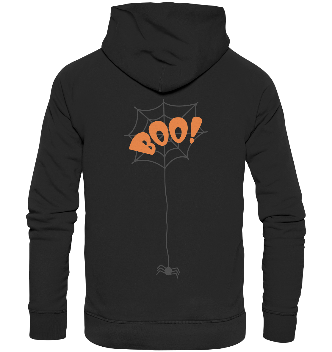 Halloween Shirt, Boo Halloween, Herbst T-Shirt, Kürbis Gesichter Shirt, Halloween Outfit, Spinnenetz, Halloween Kostüm  - Premium Unisex Hoodie