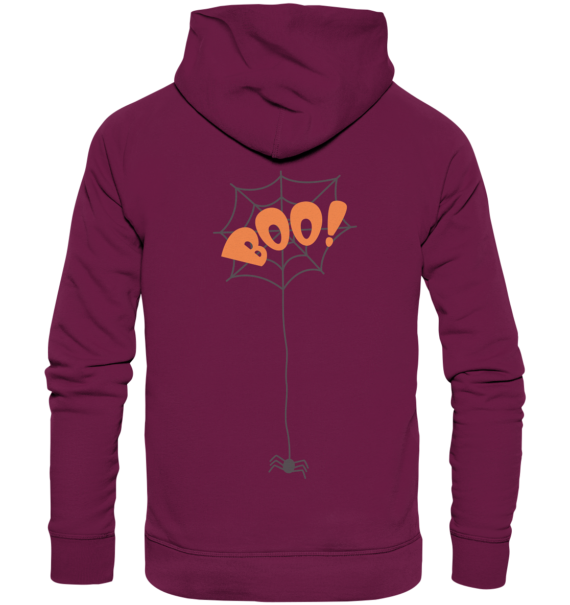 Halloween Shirt, Boo Halloween, Herbst T-Shirt, Kürbis Gesichter Shirt, Halloween Outfit, Spinnenetz, Halloween Kostüm  - Premium Unisex Hoodie