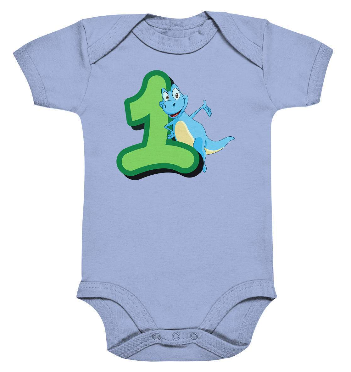 1. Geburtstag Outfit - Dino Geburtstagsbody - Baby Bodysuit-1 Jahr,1.geburtstag,baby,blauer dino,dino,dinofan,dinosaurier,geburtstag,geburtstagsoutfit,geschenkidee,gruen,jungen,kleinkind,kurzarmbody,mädchen,süßer kurzarmbody