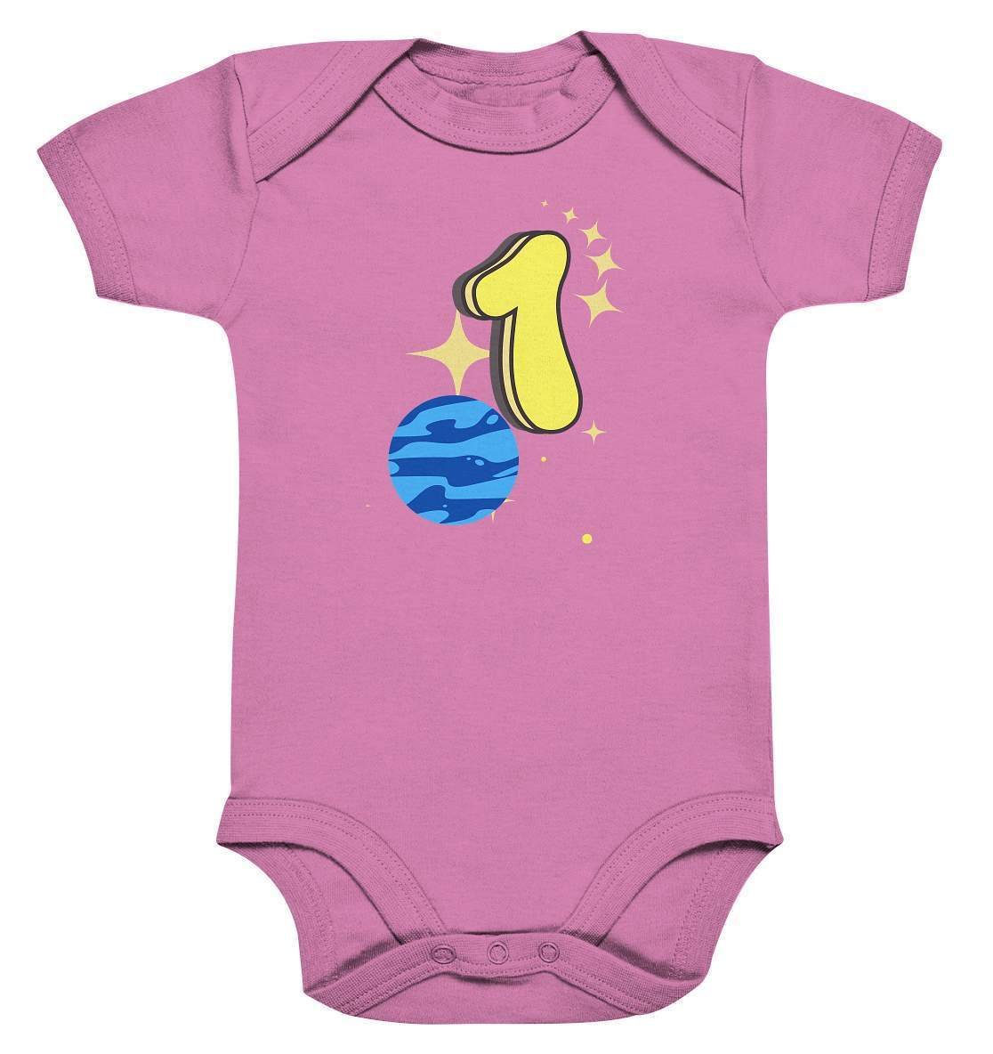 1. Geburtstag Outfit - Weltraum - Baby Bodysuit-1.Geburtstag,baby,blauer planet,ein jahr alt,einjährig 1 Jahr,erster Geburtstag,geburtstag,geburtstagsgeschenk,geburtstagsoutfit,Geschenk,geschenkidee,jungen,kein baby mehr,kleinkind,mädchen,perfekte grafik,planeten,sterne,trendy,unisex,Weltall,weltallgeburtstag,Weltraum,wunderschönes Design