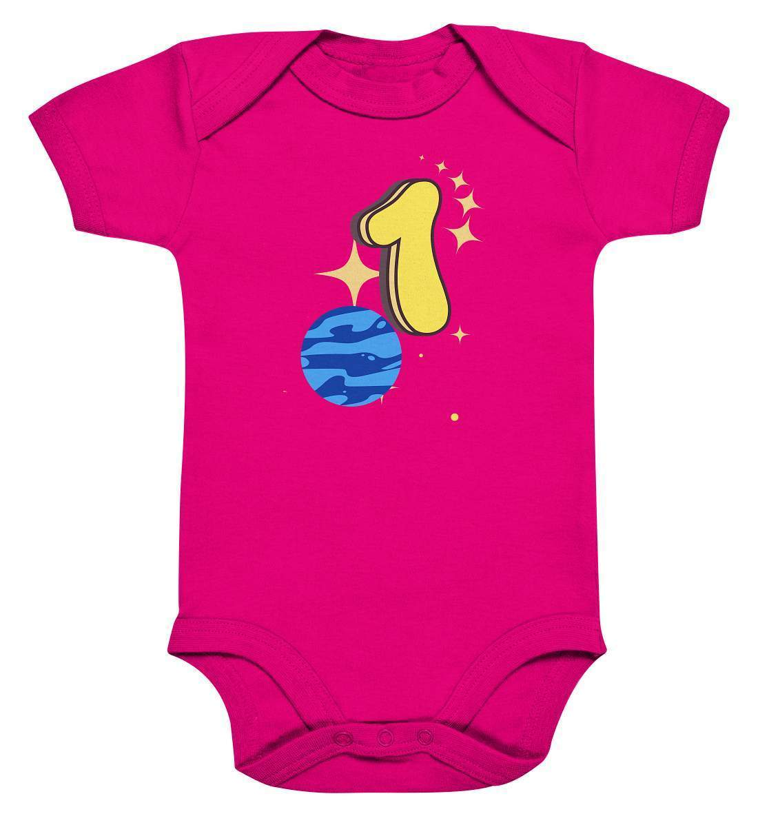 1. Geburtstag Outfit - Weltraum - Baby Bodysuit-1.Geburtstag,baby,blauer planet,ein jahr alt,einjährig 1 Jahr,erster Geburtstag,geburtstag,geburtstagsgeschenk,geburtstagsoutfit,Geschenk,geschenkidee,jungen,kein baby mehr,kleinkind,mädchen,perfekte grafik,planeten,sterne,trendy,unisex,Weltall,weltallgeburtstag,Weltraum,wunderschönes Design