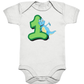 1. Geburtstag Outfit - Dino Geburtstagsbody - Baby Bodysuit-1 Jahr,1.geburtstag,baby,blauer dino,dino,dinofan,dinosaurier,geburtstag,geburtstagsoutfit,geschenkidee,gruen,jungen,kleinkind,kurzarmbody,mädchen,süßer kurzarmbody