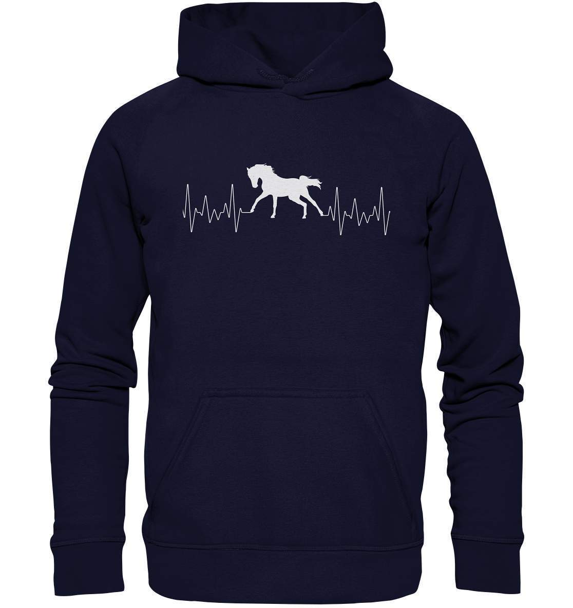 Herzschlag Pferd Liebe Frequenz Puls Liebhaber Reiter Herz - Basic Unisex Hoodie XL-dressur,dressurreiter,fohlen,hengst,Herz,Herzschlag,hufeisen,pferd,pferde,pferdesport,pferdesprüche,pony,ponyhof,quarterhorse,reiter,reitersprüche,reitsport,ross,sattel,sliding stop,sportpferde,springreiten,stute,westernpferd,westernreiten