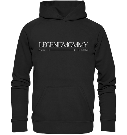 Legendmommy mit Name und Jahr personalisiertes Geschenk für Mutter, Mama - Basic Unisex Hoodie XL