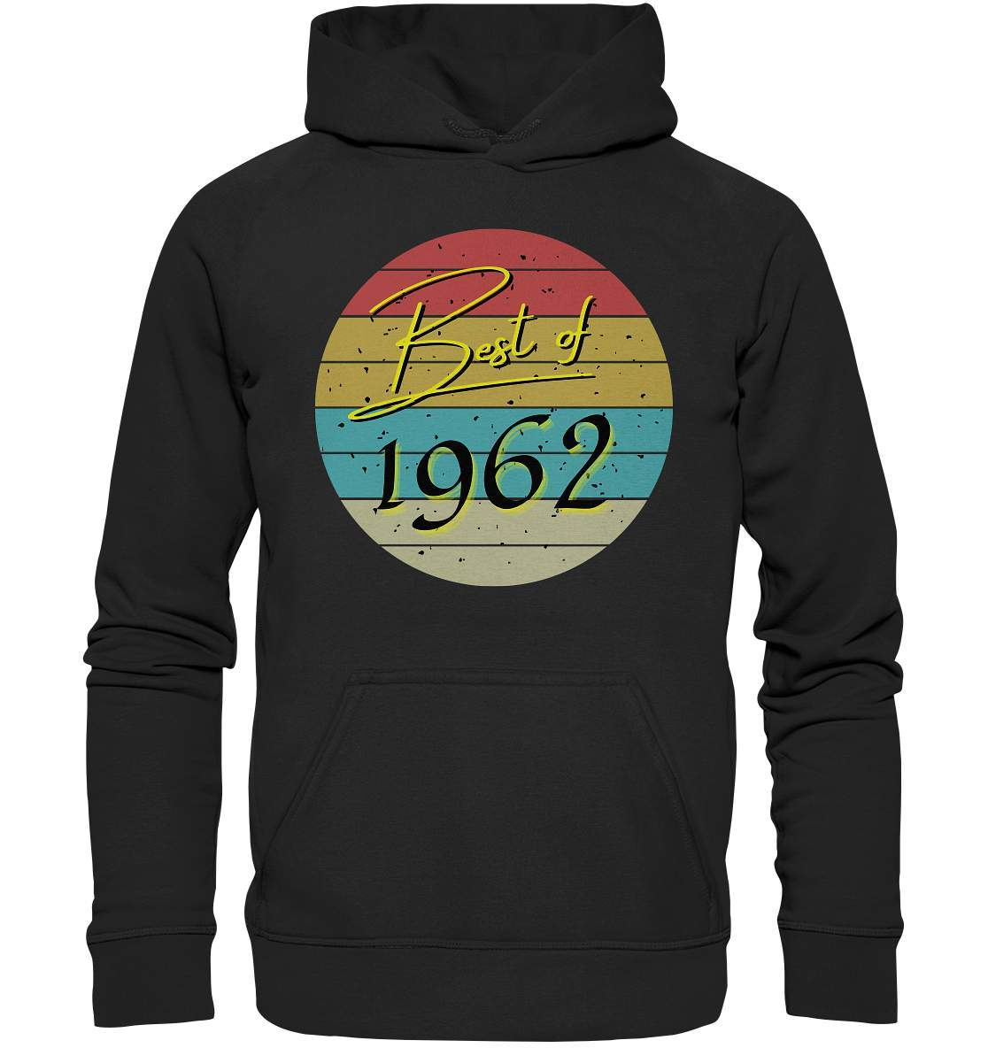 Best of 1962 - 60. Geburtstag Vintage Geburtstagsgeschenk - Basic Unisex Hoodie XL-60 jahre,funshirt,geburtstag,geburtstagsfeier,geburtstagsparty,geburtstagsüberraschung,geschenkidee,jahrgang 1962,runder geburtstag,trendy,vintage,vintage geburtstag frauen,Vintage geburtstag männer