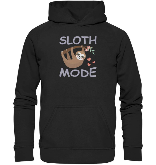 Faultier Sloth Mode - Basic Unisex Hoodie XL-3 finger faultier,3 zehen faultier,das faultier,ein faultier,faul,Faultier,faultier shirt,faultier t shirt damen,faultierfarm,faultiermotiv,riesenfaultier,Sloth Mode,t-shirt mit faultier